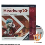 قیمت و خرید کتاب Headway Elementary 5th از کتاب لند - تصویر اصلی - تصویر اول - تصویر جلد روی کتاب به همراه کتاب کار و DVD