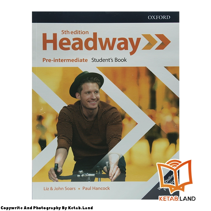 قیمت و خرید کتاب Headway Pre-Intermediate 5th از کتاب لند - تصویر دوم - تصویر جلد روی کتاب