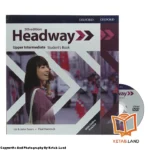 قیمت و خرید کتاب Headway Upper-Intermediate 5th از کتاب لند - تصویر اصلی - تصویر اول - تصویر جلد روی کتاب به همراه کتاب کار و DVD