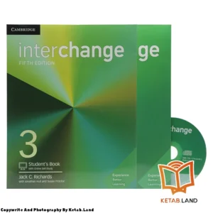 قیمت و خرید کتاب Interchange 3 5th از کتاب لند - تصویر اصلی - تصویر اول - تصویر جلد روی کتاب به همراه کتاب کار و DVD