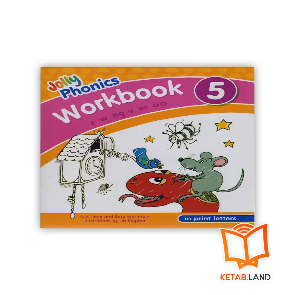 Jolly Phonics Workbook 5 خرید کتاب Jolly Phonics Workbook 5