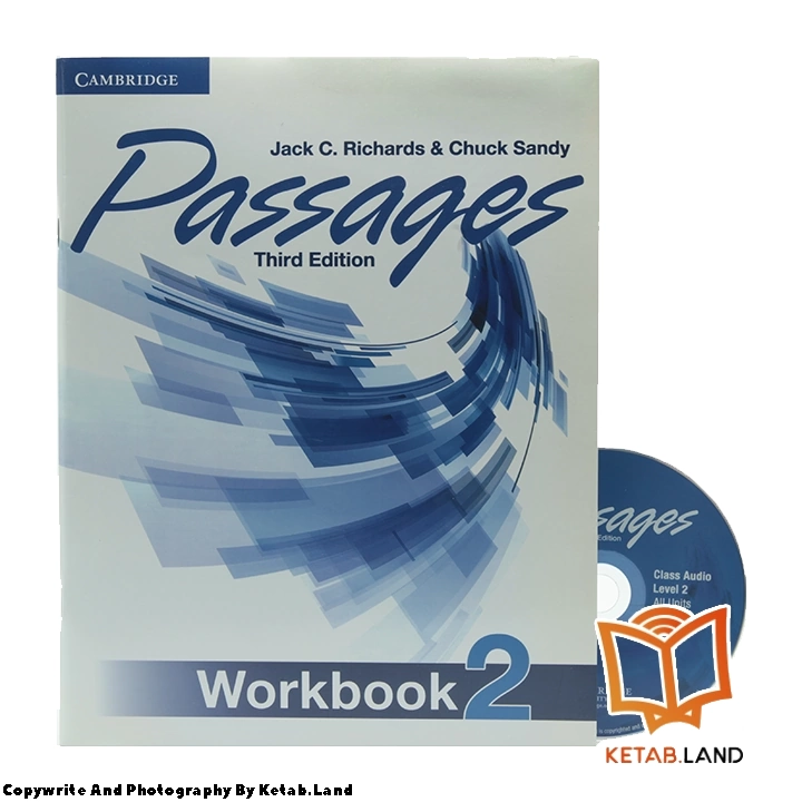 قیمت و خرید کتاب Passages 2 3rd از کتاب لند - تصویر چهارم - تصویر متعلقات همراه کتاب - کتاب کار و DVD