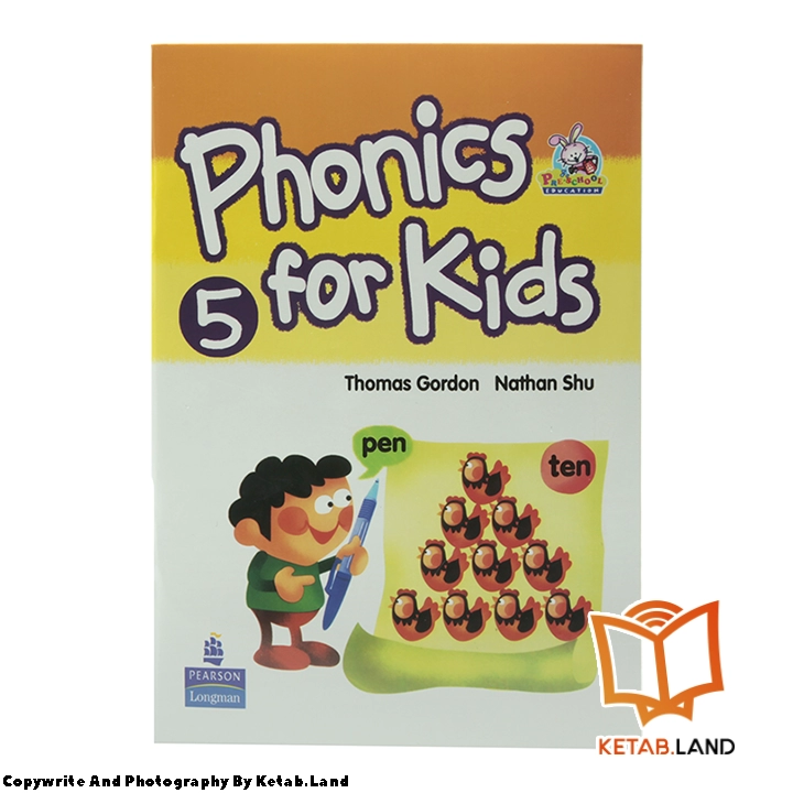 قیمت و خرید کتاب Phonics For Kids 5 از کتاب لند - تصویر دوم - تصویر جلد روی کتاب