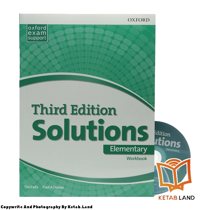 قیمت و خرید کتاب Solutions Elementary 3rd از کتاب لند - تصویر چهارم - تصویر متعلقات همراه کتاب - کتاب کار و DVD