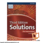 قیمت و خرید کتاب Solutions Pre-Intermediate 3rd از کتاب لند - تصویر دوم - تصویر جلد روی کتاب