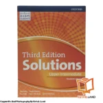 قیمت و خرید کتاب Solutions Upper-Intermediate 3rd از کتاب لند - تصویر دوم - تصویر جلد روی کتاب