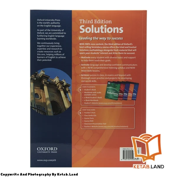 خرید کتاب Solutions Upper-Intermediate 3rd با تخفیف