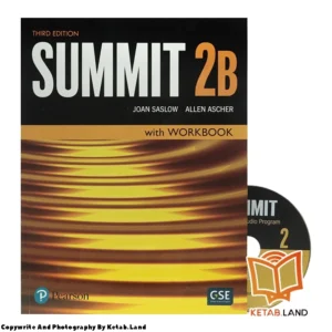 قیمت و خرید کتاب Summit 2B 3rd از کتاب لند - تصویر اصلی - تصویر جلد روی کتاب به همراه DVD