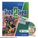 قیمت و خرید کتاب Teen 2 Teen Four از کتاب لند - تصویر اصلی - تصویر جلد روی کتاب به همراه DVD