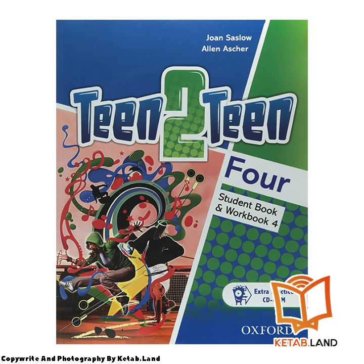 قیمت و خرید کتاب Teen 2 Teen Four از کتاب لند - تصویر دوم - تصویر جلد روی کتاب