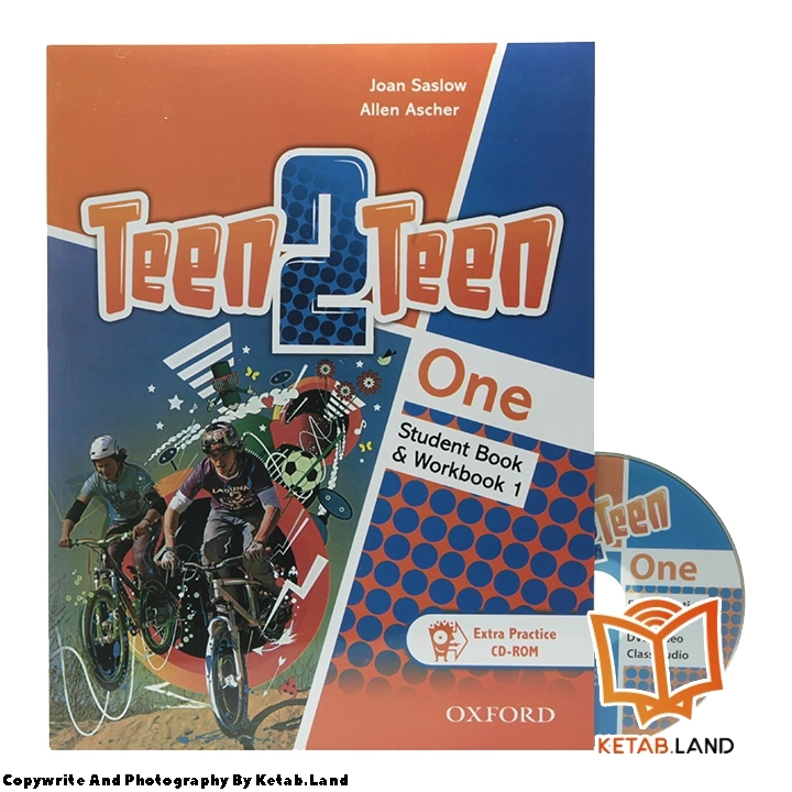 قیمت و خرید کتاب Teen 2 Teen One از کتاب لند - تصویر اصلی - تصویر جلد روی کتاب به همراه DVD