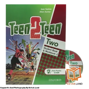قیمت و خرید کتاب Teen 2 Teen Two از کتاب لند - تصویر اصلی - تصویر جلد روی کتاب به همراه DVD