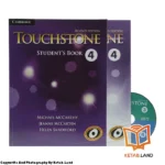قیمت و خرید کتاب Touchstone 4 2nd از کتاب لند - تصویر اصلی - تصویر اول - تصویر جلد روی کتاب به همراه کتاب کار و DVD
