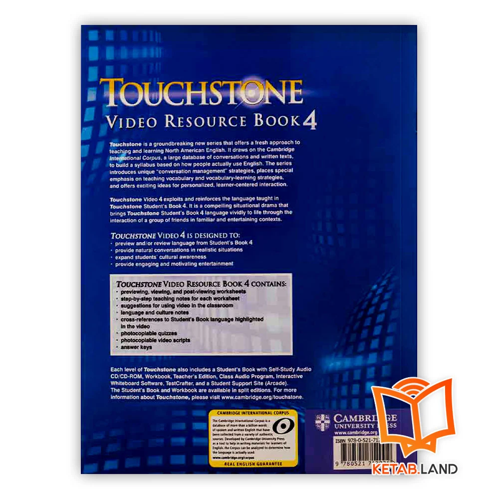 قیمت کتاب انگلیسی کتاب تاچ استون 4 ویدیو ریسورس