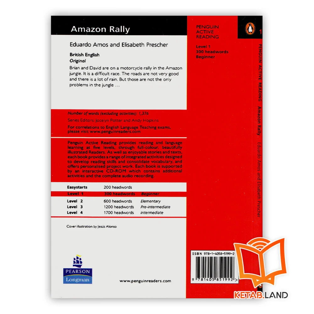 کتاب Amazon Rally Penguin Level 1 - Image 2