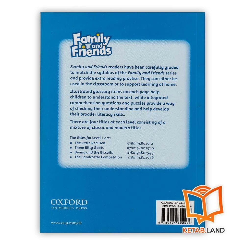 کتاب The Little Red Hen Family Readers 1 - Image 2