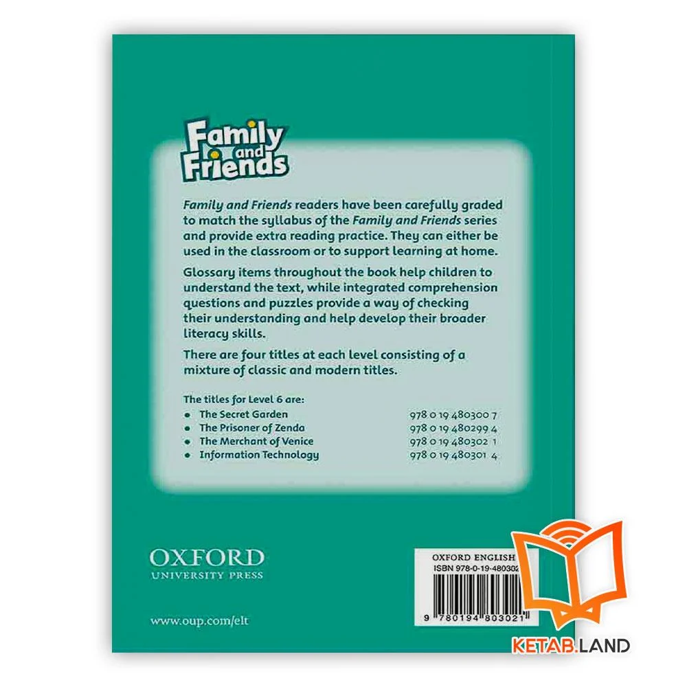 کتاب The Secret Garden Family Readers 6 - Image 2