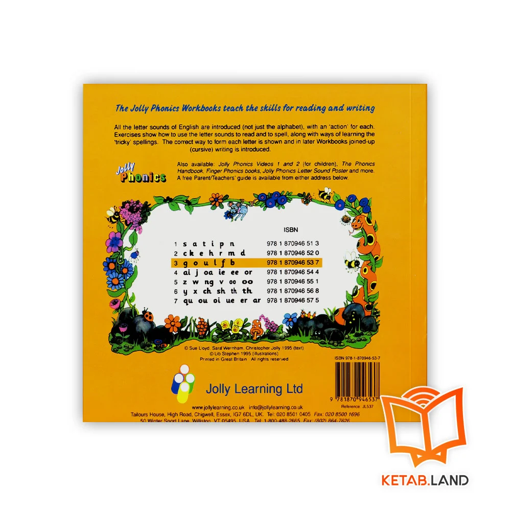 خرید کتاب جولی فونیکس ورک بوک 3