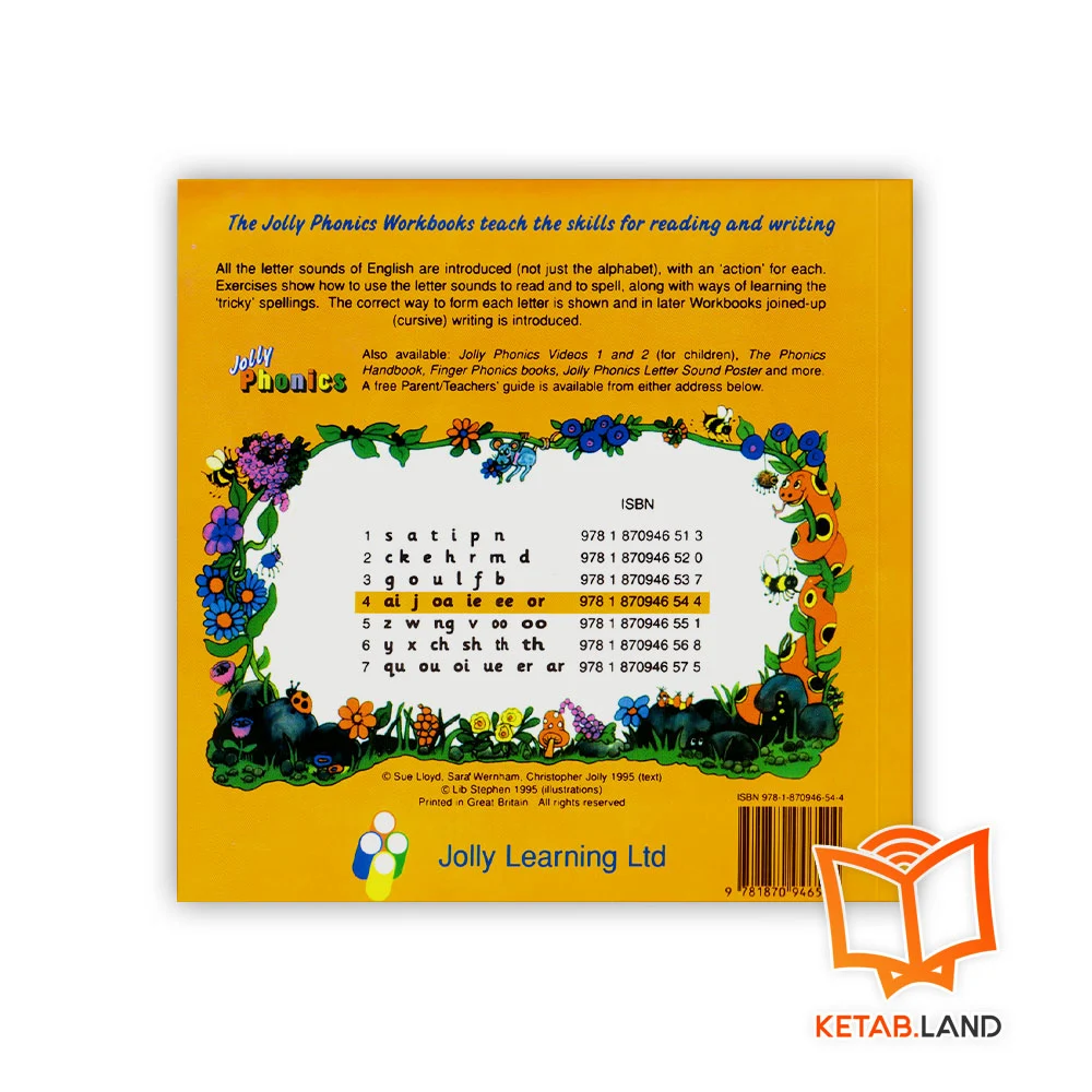 قیمت کتاب جولی فونیکس ورک بوک 4