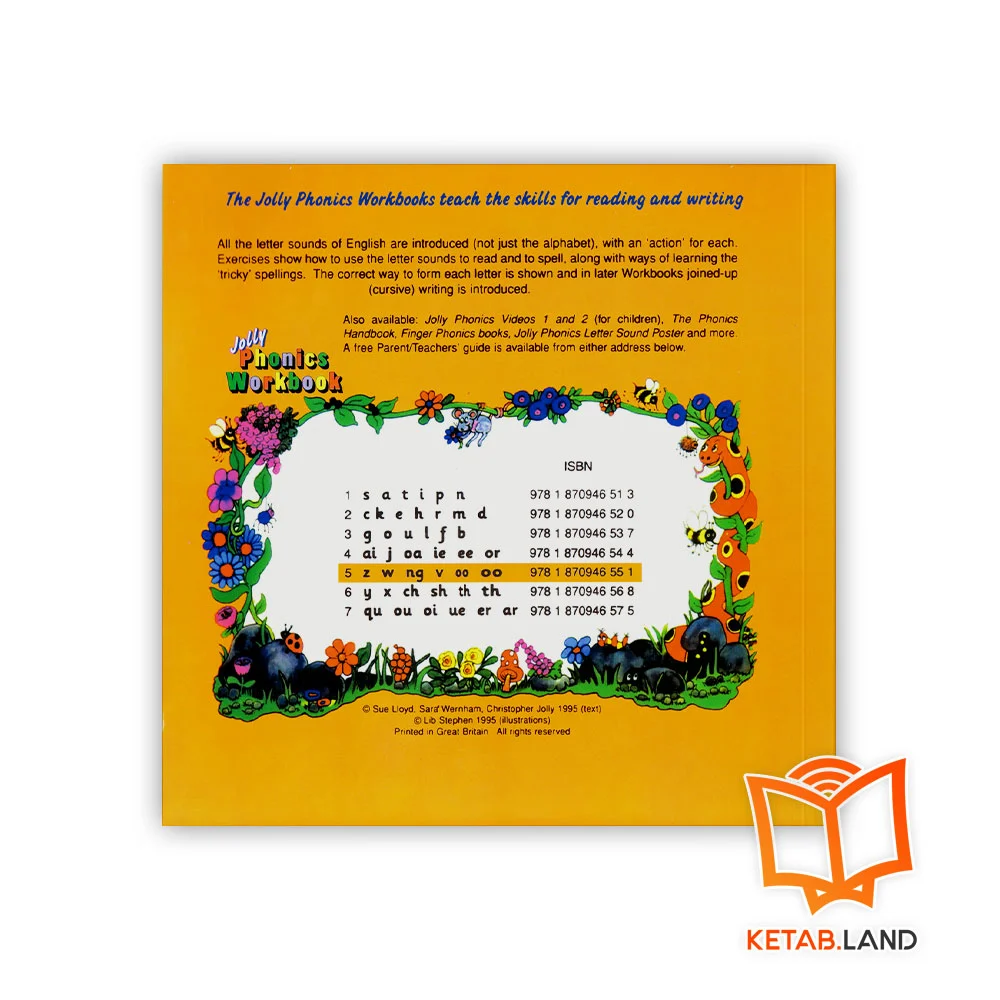 قیمت کتاب جولی فونیکس ورک بوک 5