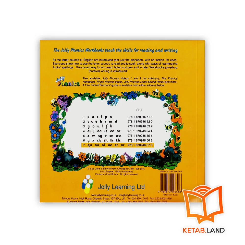 قیمت کتاب جولی فونیکس ورک بوک 7
