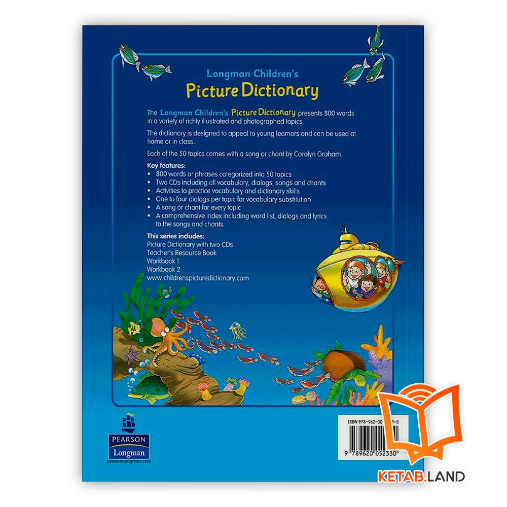 قیمت کتاب انگلیسی لانگ من چیلدرنز پیکچر دیکشنری 