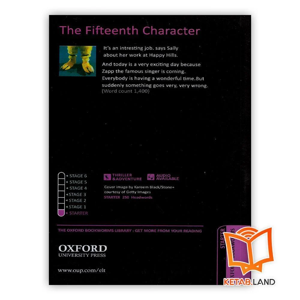 قیمت کتاب فیفتین کاراکتر استارتر بوک ورمز