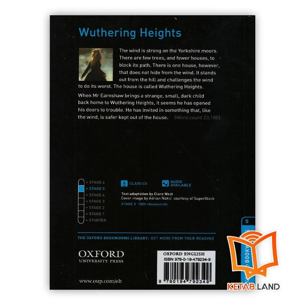 کتاب Wuthering Heights Bookworms 5 - Image 2