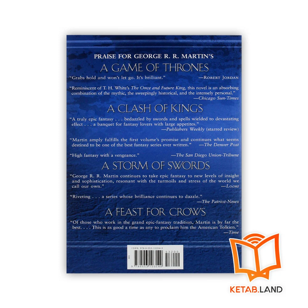 قیمت رمان بازی تاج و تخت