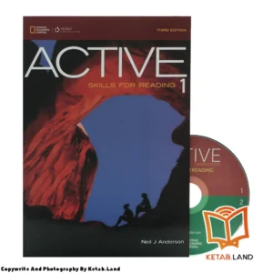 قیمت و خرید کتاب Active Skills For Reading 1 3rd از کتاب لند - تصویر اصلی - تصویر جلد روی کتاب به همراه DVD