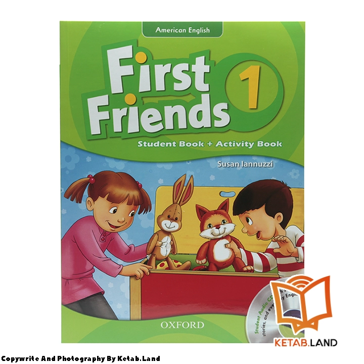 قیمت و خرید کتاب American First Friends 1 از کتاب لند - تصویر دوم - تصویر جلد روی کتاب
