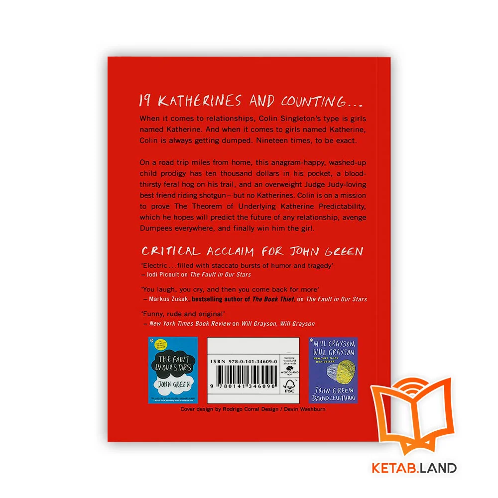 رمان An Abundance of Katherines - Image 2