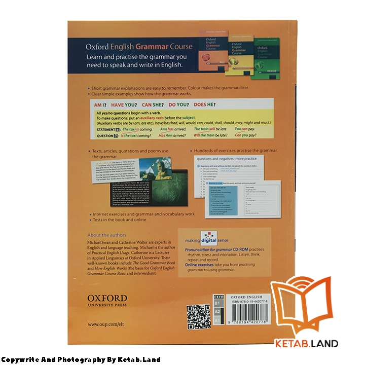 قیمت و خرید کتاب Basic Oxford English Grammar Course از کتاب لند - تصویر سوم - تصویر جلد پشت کتاب