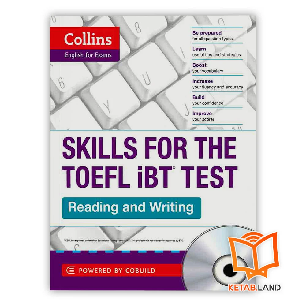 خرید کتاب کالینز اسکیلز فور آیلتس رایتینگ اند ریدینگ