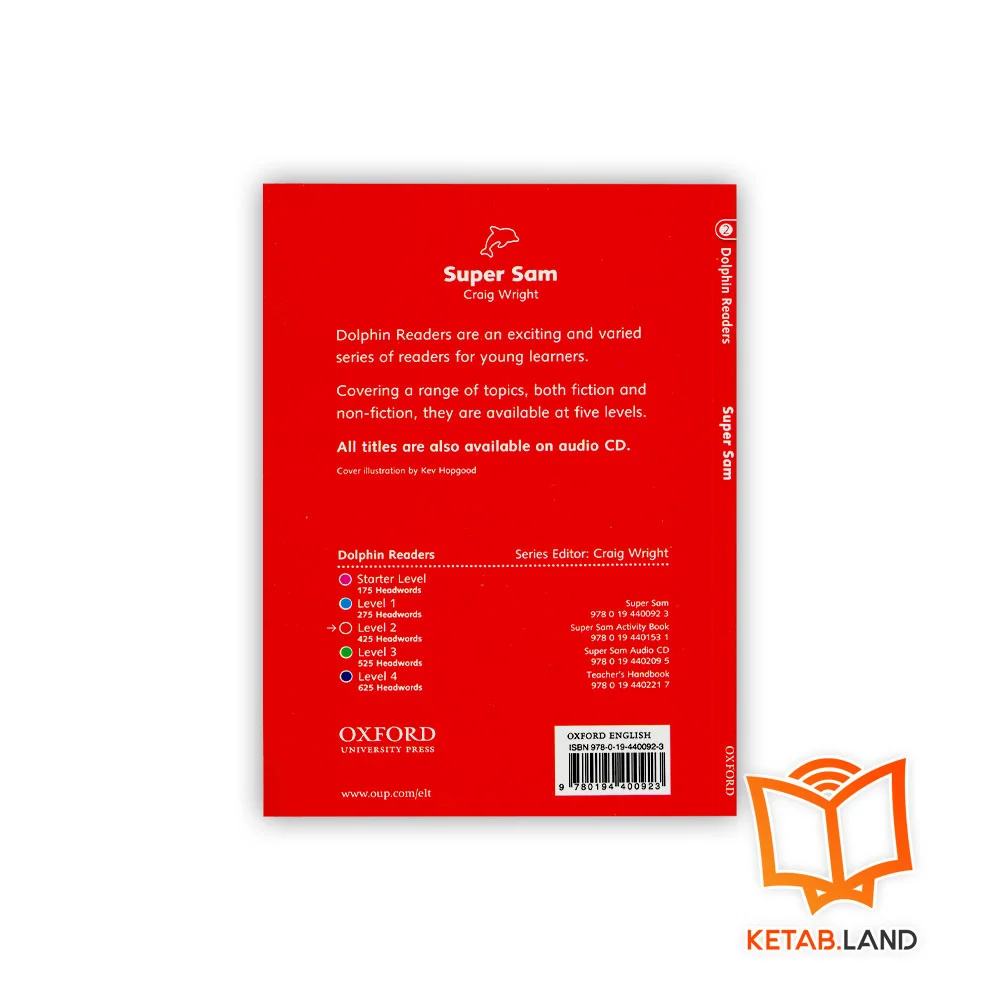 کتاب Super Sam Dolphin Readers 2 - Image 2