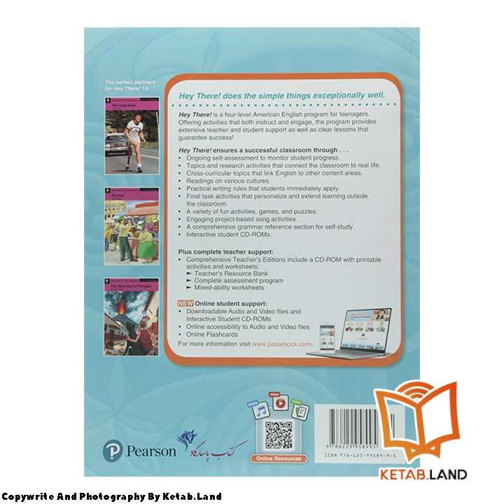 قیمت و خرید کتاب Hey There 1A Book از کتاب لند - تصویر دوم - تصویر جلد پشت کتاب
