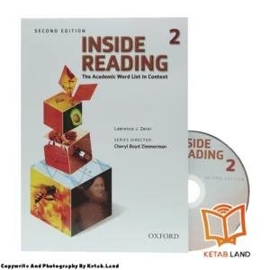 قیمت و خرید کتاب Inside Reading 2 2nd از کتاب لند - تصویر اصلی - تصویر جلد روی کتاب به همراه DVD