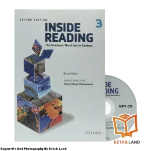 قیمت و خرید کتاب Inside Reading 3 2nd از کتاب لند - تصویر اصلی - تصویر جلد روی کتاب به همراه DVD