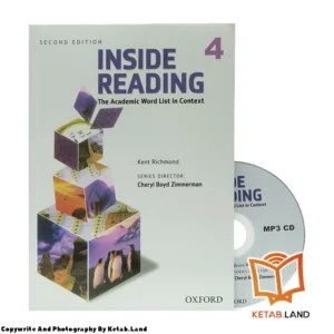 قیمت و خرید کتاب Inside Reading 4 2nd از کتاب لند - تصویر اصلی - تصویر جلد روی کتاب به همراه DVD