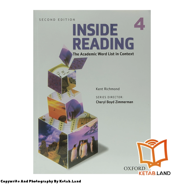 قیمت و خرید کتاب Inside Reading 4 2nd از کتاب لند - تصویر دوم - تصویر جلد روی کتاب