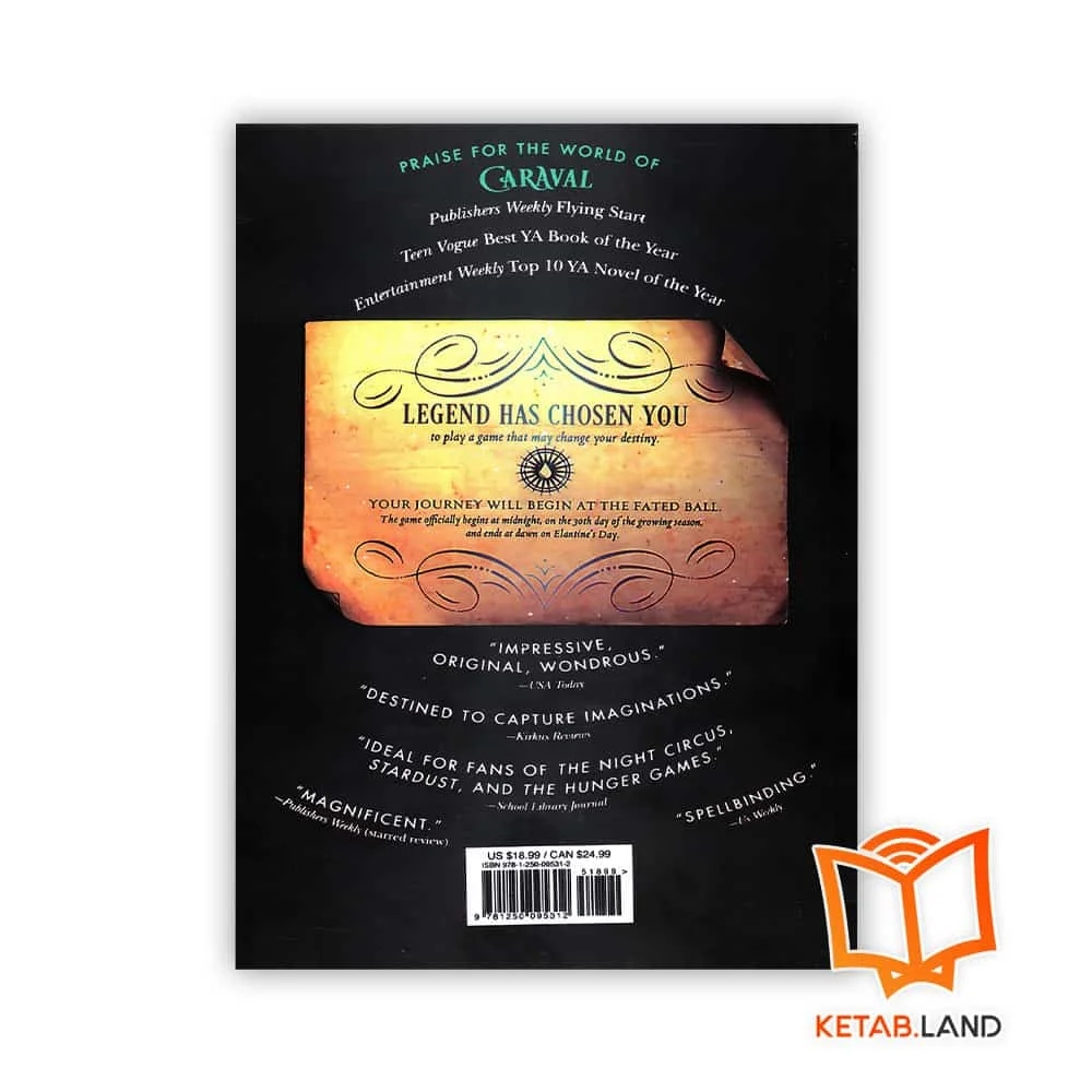 قیمت رمان 2 Legendary - Caraval