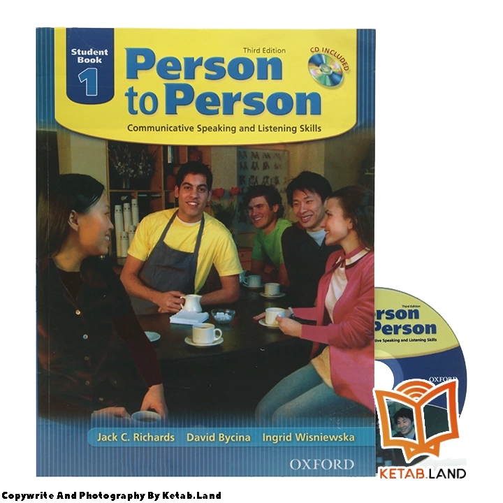 قیمت و خرید کتاب Person To Person 1 از کتاب لند - تصویر اصلی - تصویر جلد روی کتاب به همراه DVD