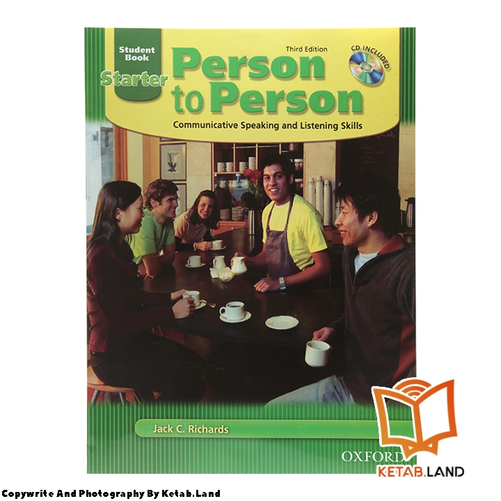 قیمت و خرید کتاب Person To Person Starter از کتاب لند - تصویر دوم - تصویر جلد روی کتاب