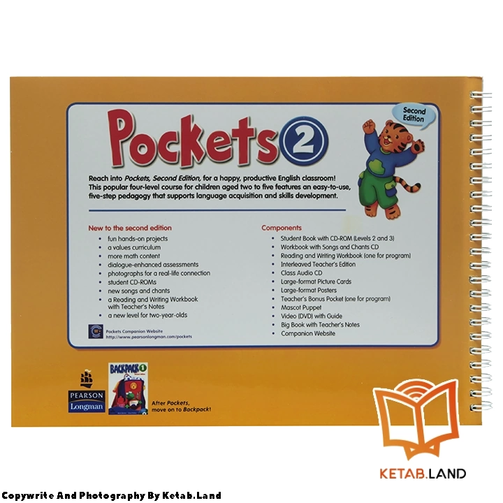 قیمت و خرید کتاب Pockets 2 2nd از کتاب لند - تصویر سوم - تصویر جلد پشت کتاب