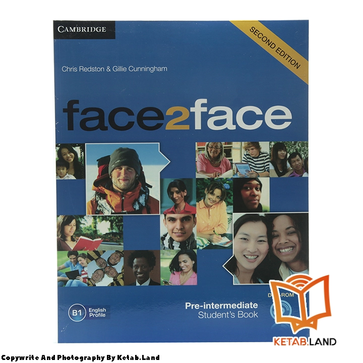 قیمت و خرید کتاب Pre-Intermediate Face 2 Face 2nd از کتاب لند - تصویر دوم - تصویر جلد روی کتاب
