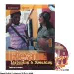 قیمت و خرید کتاب Real Listening and Speaking 1 از کتاب لند - تصویر اصلی - تصویر جلد روی کتاب به همراه DVD