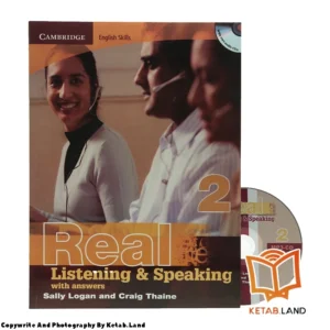 قیمت و خرید کتاب Real Listening and Speaking 2 از کتاب لند - تصویر اصلی - تصویر جلد روی کتاب به همراه DVD
