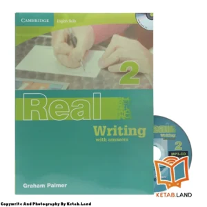 قیمت و خرید کتاب Real Writing 2 از کتاب لند - تصویر اصلی - تصویر جلد روی کتاب به همراه DVD