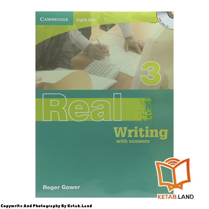 قیمت و خرید کتاب Real Writing 3 از کتاب لند - تصویر دوم - تصویر جلد روی کتاب