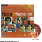 قیمت و خرید کتاب Starter Face 2 Face 2nd از کتاب لند - تصویر اصلی - تصویر اول - تصویر جلد روی کتاب به همراه کتاب کار و DVD